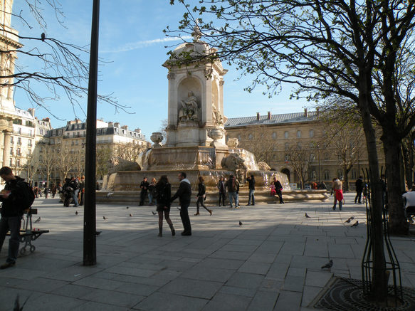  fontaine de la place St-Sulpice